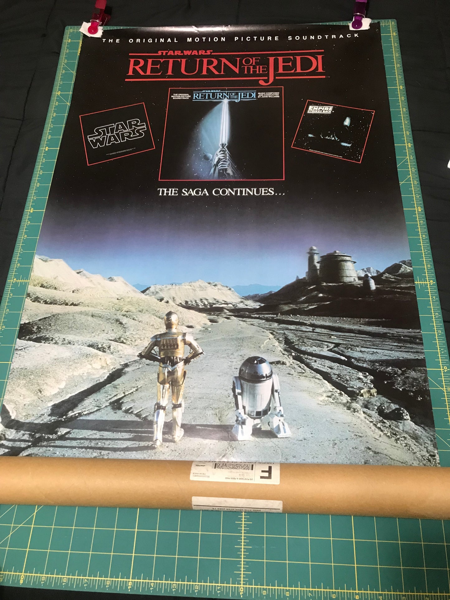 Return of the Jedi Soundtrack Poster