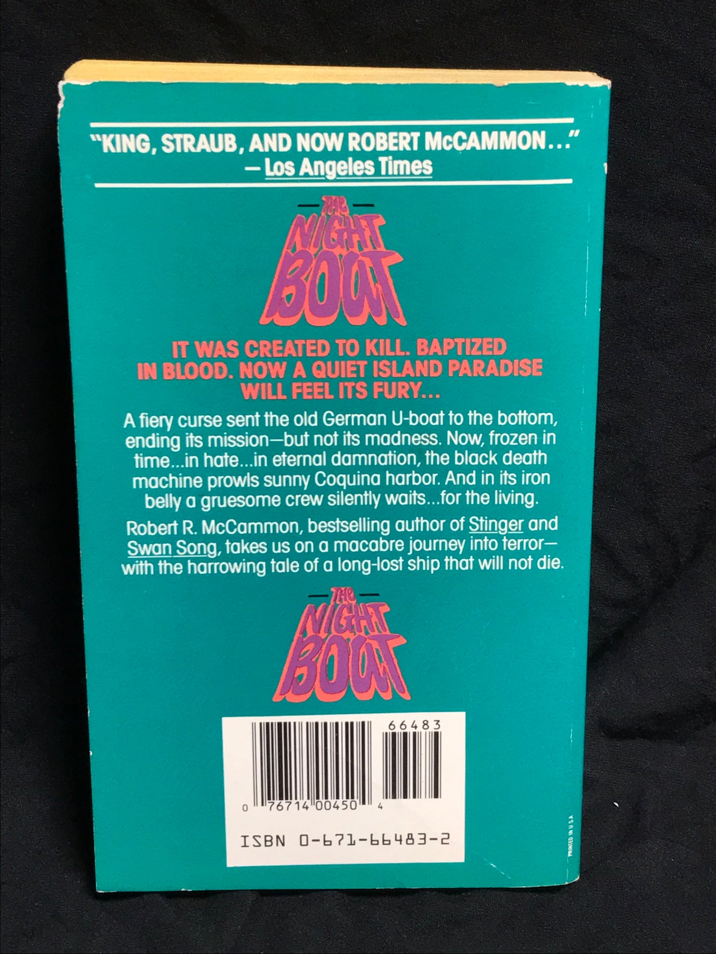 The Night Boat by Robert R. McCammon