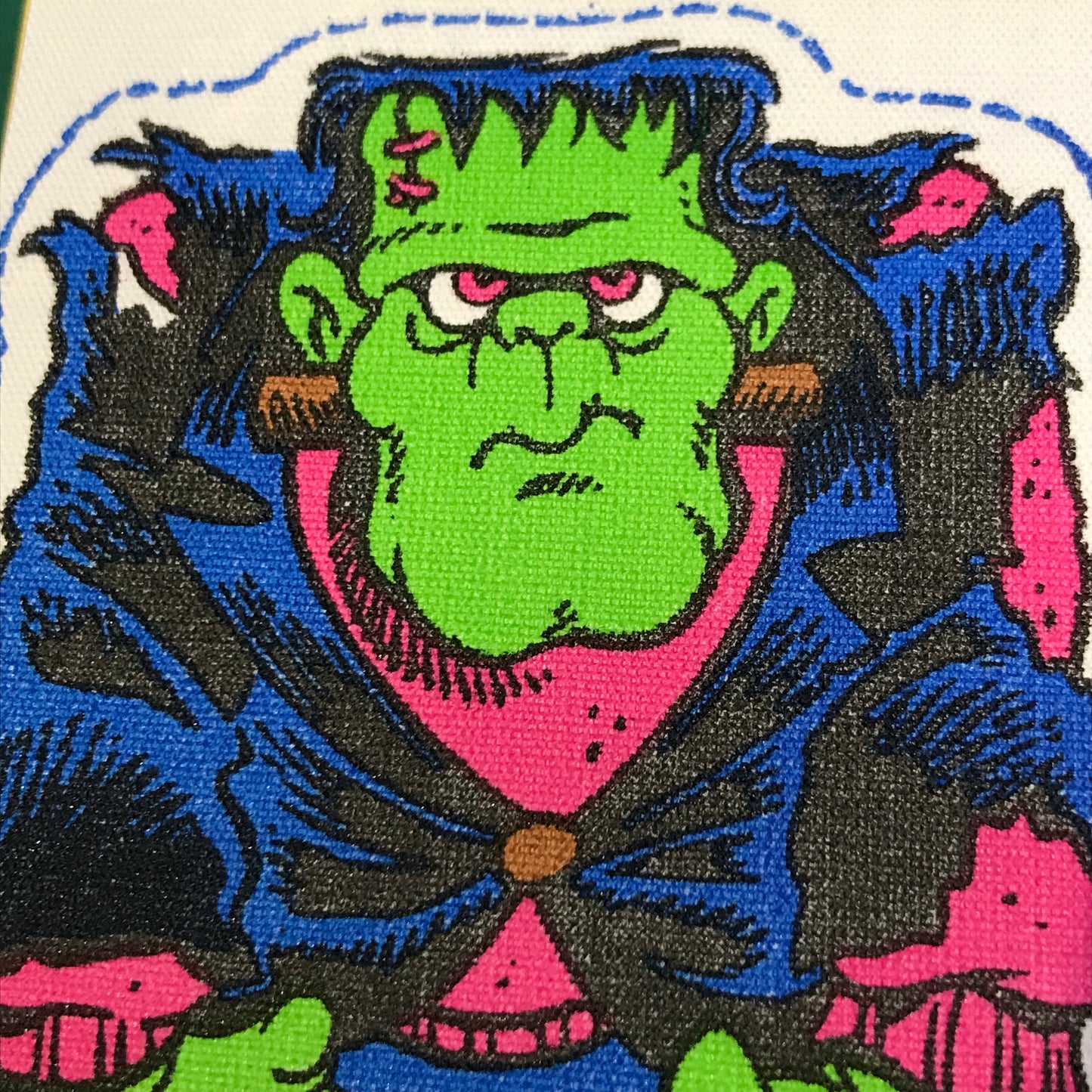 1984 Scratch 'n Sniff Iron-On Monster Patches
