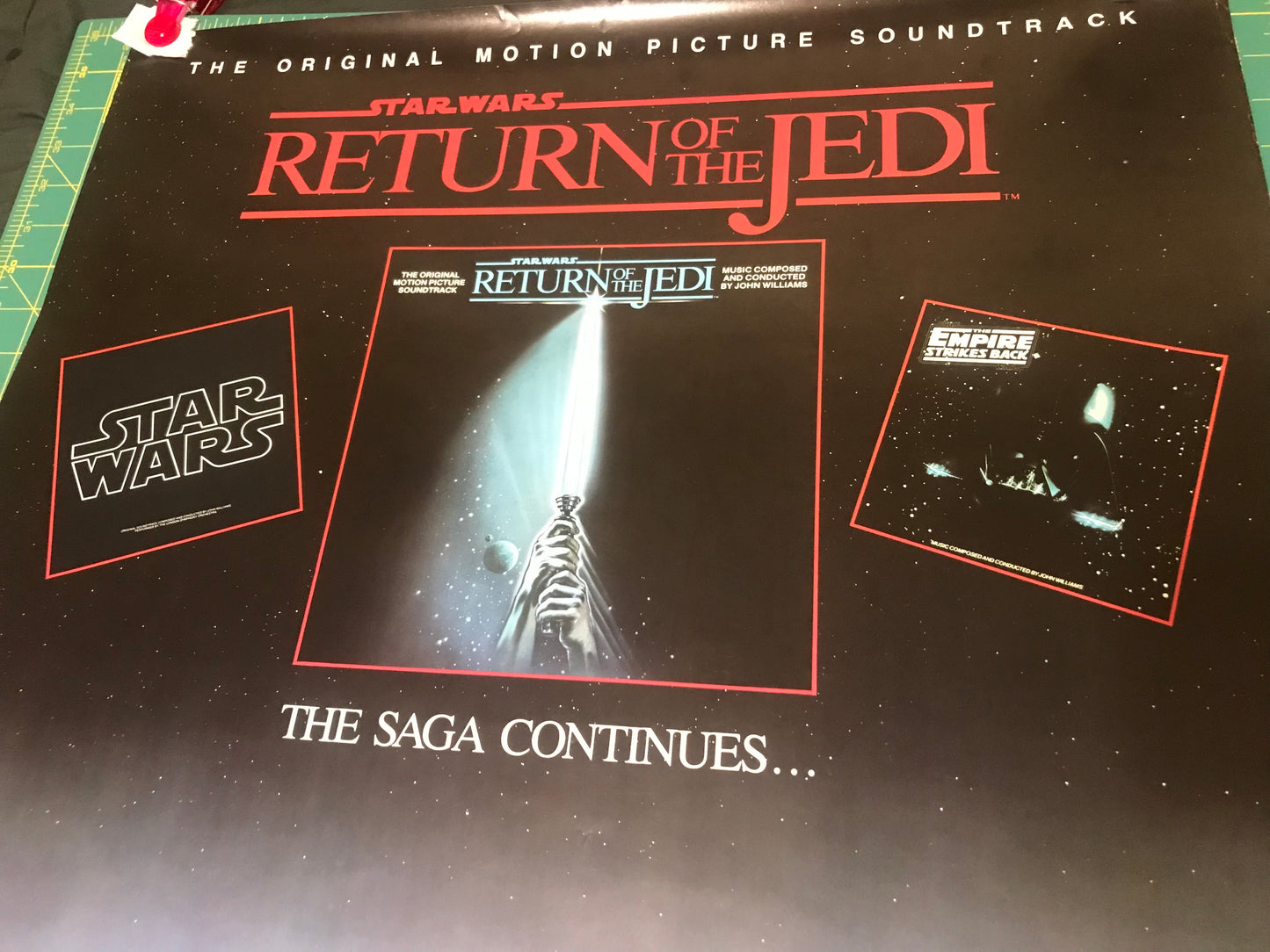 Return of the Jedi Soundtrack Poster