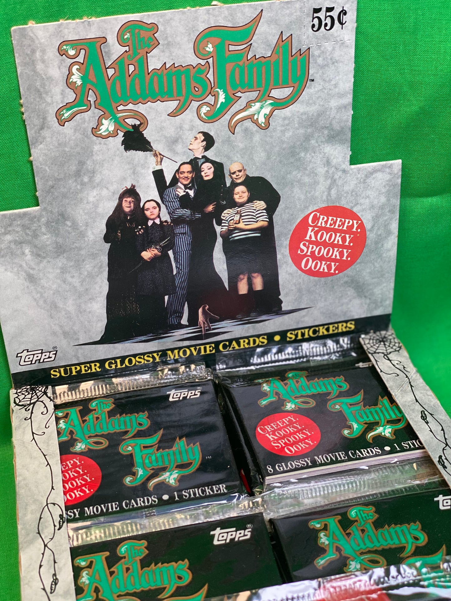 Addams Family Trading Card+Sticker Packs