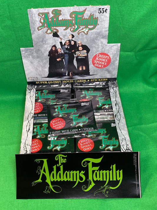 Addams Family Trading Card+Sticker Packs