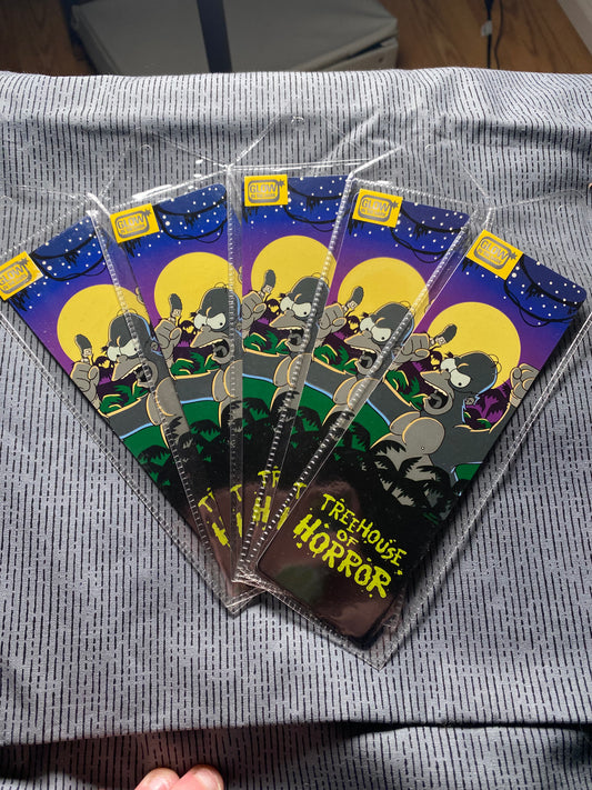 The Simpsons Treehouse of Terror Bookmark