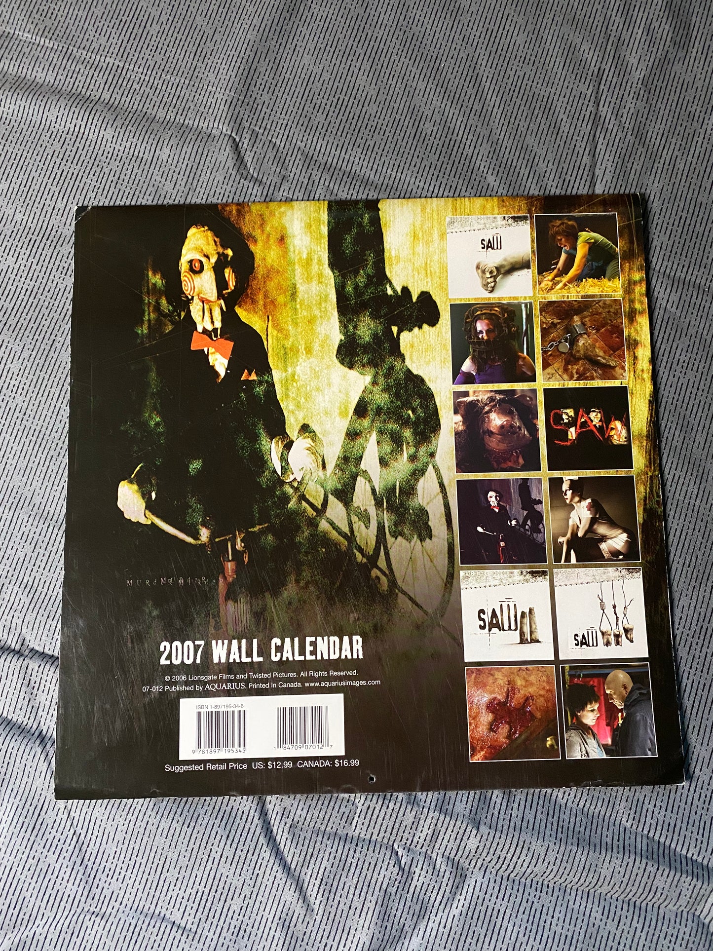 SAW 2007 Wall Calendar