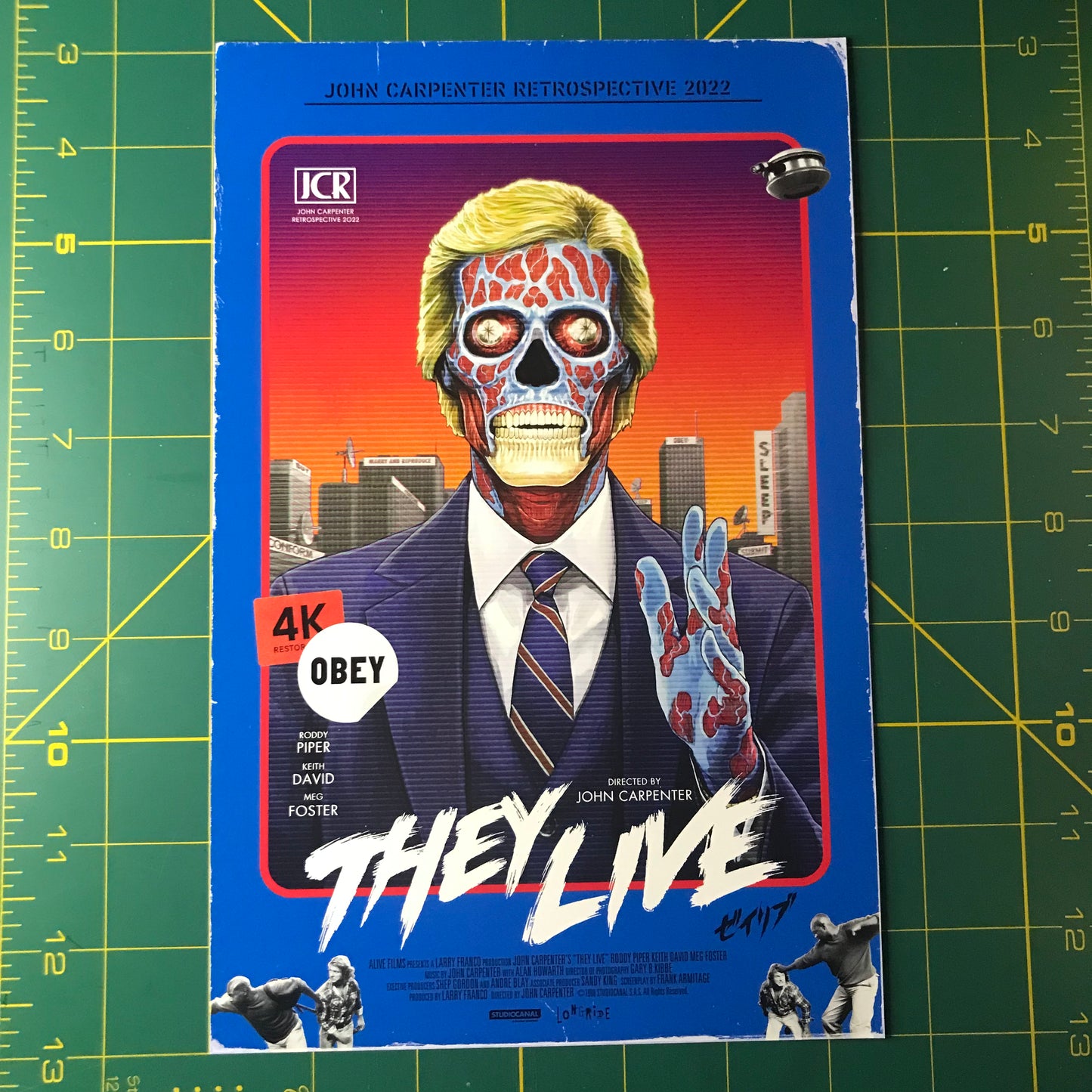 John Carpenter "They Live" and "The Fog" Chirashi