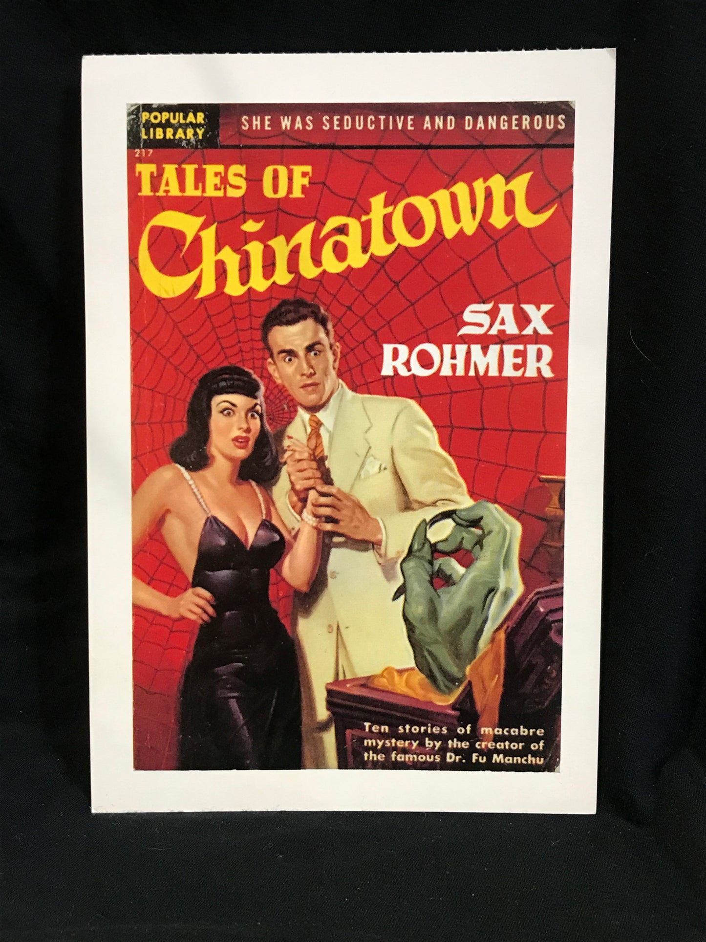 "Tales of China" oversized Post Card