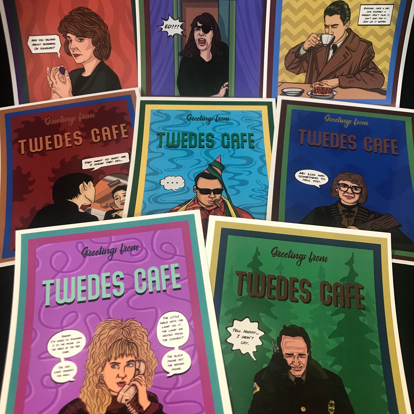 Twin Peaks Post Cards